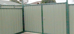 Colourbond fencing