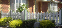 Steel Picket fencing