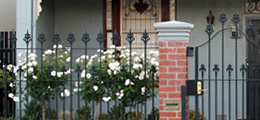 Tubular steel fencing